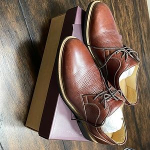 Johnson & Murphy sheepskin brown 9 1/2 men’s shoes
